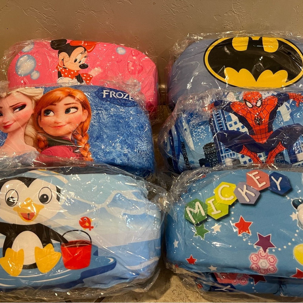 Colorful Character-Themed Floaties